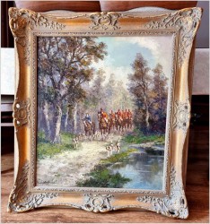 Polecamy! Wyjazd na polowanie - Wladimir Grechow (*1917 In Moscow)