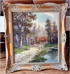 Polecamy! Wyjazd na polowanie - Wladimir Grechow (*1917 In Moscow)