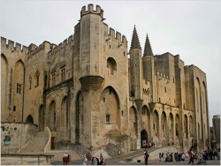 Pałac papieski w Awinionie - Ludwig Gschossmann (1894-1988)