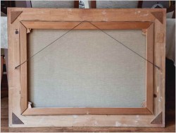 Dziki na zaśnieżonej leśnej polanie - Paul Wilhelm Dahms (1913-1988)