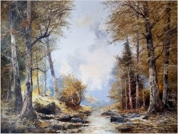 Polecamy! Tajemniczy las - Josef Kugler (Österreich ur 1913 - 2011r.)