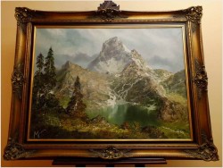 MUZEALNY UNIKAT! GROßE SCHLENKERNSPITZE - org HERBERT UERPMANN (1911-1996)