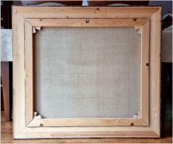 Obraz olejny! Zimowy pejzaż wiejski - Friedrich Karl Thauer (1924-2009)