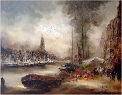 Holenderskie Kwiaciarki - Johannes Hubertus Hendrikus BÉVORT *1917