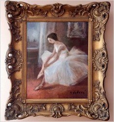 Polecamy! Baletnica wiążąca pointy - Miloslava Vrbova (ur. 1909-1991)