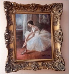 Polecamy! Baletnica wiążąca pointy - Miloslava Vrbova (ur. 1909-1991)