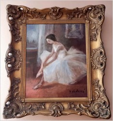 Polecamy! Baletnica wiążąca pointy - Miloslava Vrbova (ur. 1909-1991)