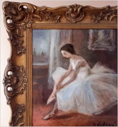 Polecamy! Baletnica wiążąca pointy - Miloslava Vrbova (ur. 1909-1991)