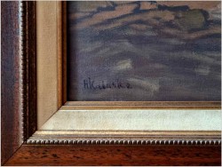 Scena rodzajowa - Krótki odpoczynek (Hans Kaluske *1915) Rozmiar XXL!