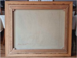 Scena rodzajowa - Krótki odpoczynek (Hans Kaluske *1915) Rozmiar XXL!