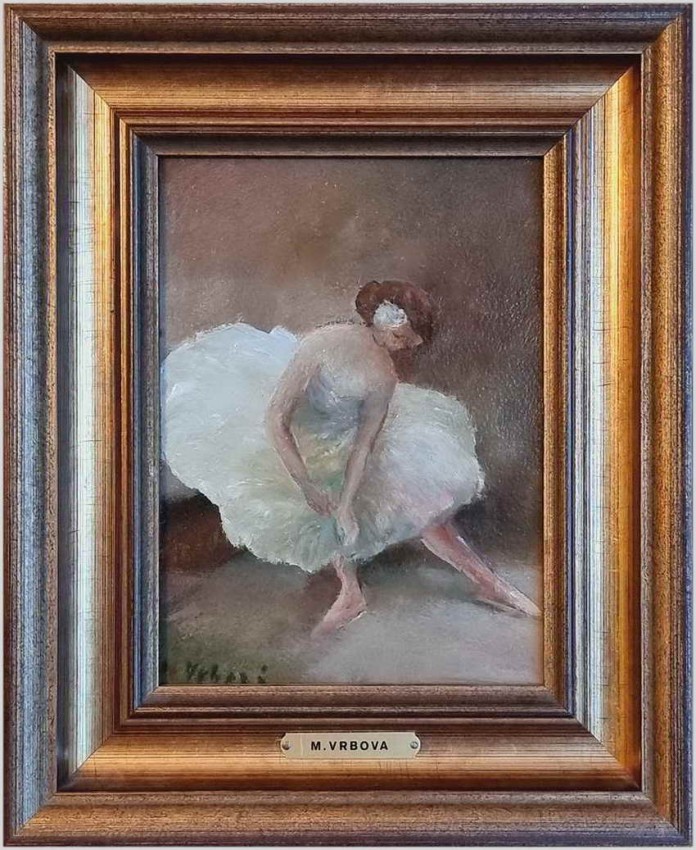 Dobra pozycja! Baletnica w tańcu - Miloslava Vrbova (ur. 1909-1991)