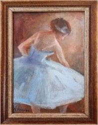 Dobra pozycja! Baletnica w tańcu - Miloslava Vrbova (ur. 1909-1991)