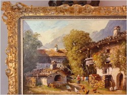 Polecamy! Sielankowy krajobraz wiejski  - Randolf Wehn 1911r.