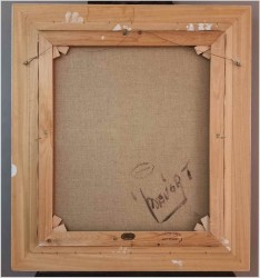 Obraz olejny do nowoczesnych wnętrz! Spacer w parku - John BÉVORT (1917-1996)