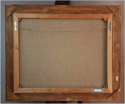 Duży obraz XXL! Widok na Mewy i fale Bałtyku - John BÉVORT (1917-1996)