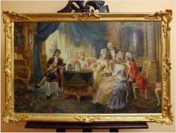 Polecamy! Scena Rokoko - Stephan Sedláček (1868-1936 Wien)