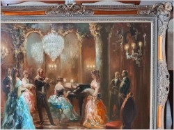 Malarstwo do salonu! Koncert na skrzypce i fortepian - Constantin GRAF (Berlin *1930)