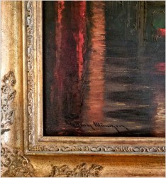 Pałacowy obraz! Tańcząca baletnica - Heinz Ludwig Münnich (1921-1978)