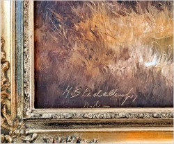 Rodzinny spacer koło Dachauer Moos ~ Helmut Stadelhofer *1914 | Rozmiar XXL!