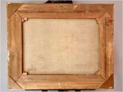 Malarstwo Marynistyczne! Łodzie w wiosce rybackiej - Rudolf Priebe (Kiew 1889-1964 Hamburg)