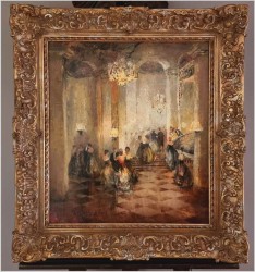 Malarstwo dla Konesera! Sala balowa - Ludwig Gschossmann (1894-1988)