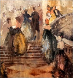 Malarstwo dla Konesera! Sala balowa - Ludwig Gschossmann (1894-1988)