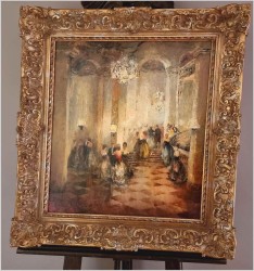 Malarstwo dla Konesera! Sala balowa - Ludwig Gschossmann (1894-1988)