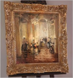 Malarstwo dla Konesera! Sala balowa - Ludwig Gschossmann (1894-1988)