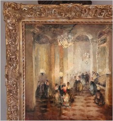 Malarstwo dla Konesera! Sala balowa - Ludwig Gschossmann (1894-1988)