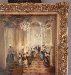 Malarstwo dla Konesera! Sala balowa - Ludwig Gschossmann (1894-1988)