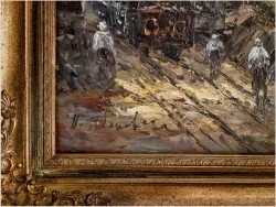 Przy nabrzeżu portowym - Prof. August-Alexander Wendehals (1934-2003)