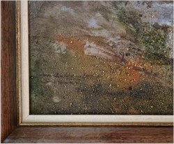 Zachód słońca nad brzegiem morza - Dieter Lukas Larsen (1936-2001)