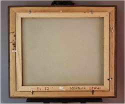 Zachód słońca nad brzegiem morza - Dieter Lukas Larsen (1936-2001)