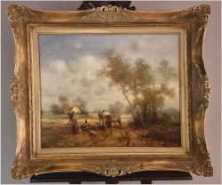 Malarstwo Aukcyjne! Wykopki w polu - Günter KÖNIG (1926-2007)