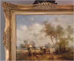 Malarstwo Aukcyjne! Wykopki w polu - Günter KÖNIG (1926-2007)