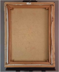 Duży obraz w pionie! Kwiaty w wazonie  | Niemcy XXw.