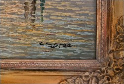 Mega Rarytas! Rybacy na Weneckiej lagunie - Carol Spree *1907