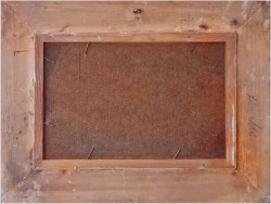 Wiejski krajobraz! Kobieta karmiąca gęsi - Gerchard Koch (Düsseldorf XXw.)