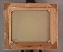 Wspaniały obraz olejny! Piknik w parku - Otto Reila ( München XXw.)