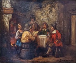 Malarstwo rodzajowe! Najświeższe wiadomości - Josef (Sepp) Sedlmeier | München 