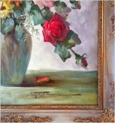 Cudeńko! Kompozycja kwiatów w wazonie - Hedwig Petermann *1877