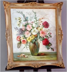 Cudeńko! Kompozycja kwiatów w wazonie - Hedwig Petermann *1877