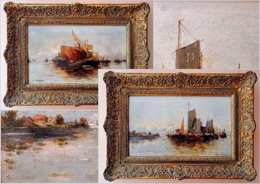 Komplet obrazów Hans Johann Wagner ur. 1866  |  Taniej w zestawie!