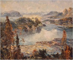 Jezioro Czterech Kantonów (Vierwaldstättersee) - Ludwig Gschossmann *1894