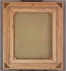 Malarstwo szpachlowe! Wyjazd na polowanie - H. Nilsen *1908 