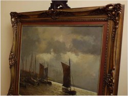 POLECAMY MARYNISTYKĘ! ŁODZIE ŻAGLOWE NA MORZU - E.R. SCHÜRMANN *1898