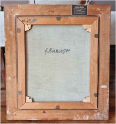 Dobre malarstwo animalistyczne! Końska głowa - Hans Einzinger *1920