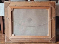 Super malarstwo olejne! W cygańskim obozowisku - Michael Borbely *1923 