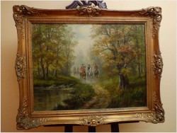 POLECAMY! WYJAZD NA POLOWANIE - WLADIMIR GRECHOW (*1917 IN MOSCOW)