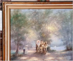 Polecamy! Wspaniała scena parkowa - Günter KÖNIG (1926-2007)